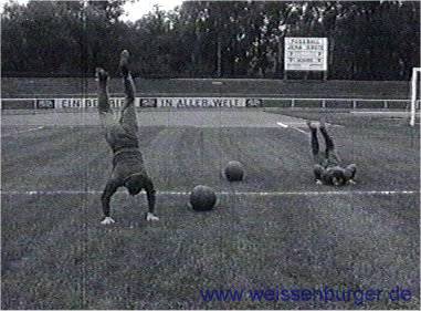  Kraft- und Ausdauertraining stand im Mittelpunkt.
