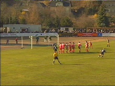  ... zum 2:1 für Jena im Tor.
Schlüsselwörter: Schwesinger