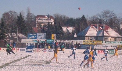  Der Neugersdorfer Torhüter mit einer erstklassigen Schusshaltung.
Schlüsselwörter: Neugersdorf