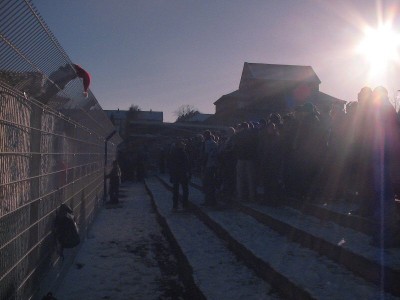  Still-Leben "FCC-Fans und die Nikolausmütze".
Schlüsselwörter: Fanblock