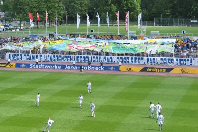 Feine Chore der Horda zum letzten Saisonspiel.
Schlüsselwörter: Fanblock