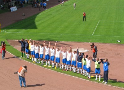 Was für ein erfolgreicher Einstand in der neuen Liga!
