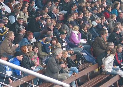 Das erste Auswärtsspiel für einen der jüngsten FCC-Fans.
