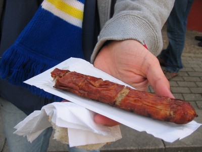 Kieler Stadionwurst.
