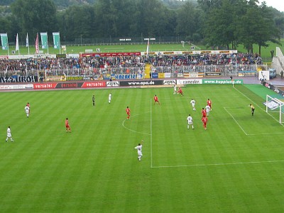 Der FCC Spielte weiter nach vorn ...
