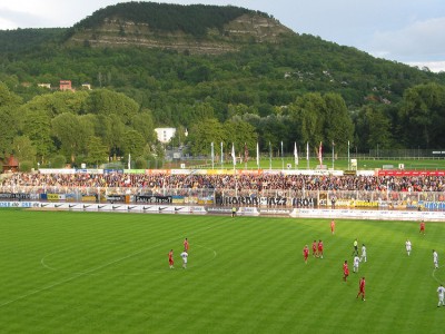 Nach der erneuten Führung für den FCC kam auch wieder die Sonne raus.
