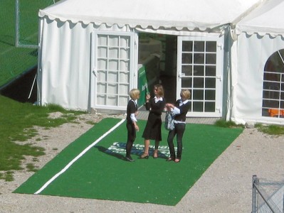 Das Sehenswerteste am Fürther Stadion.
