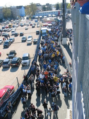 Und es geht mal wieder ohne Punkte auf den Heimweg.
