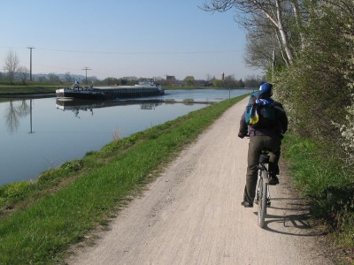 Die letzten 37 Kilometer bis Fürth nur noch lockeres Rollen...
