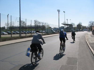 ...dann war es geschafft, 266 Kilometer in den Beinen, 3 Punkte vor Augen.
