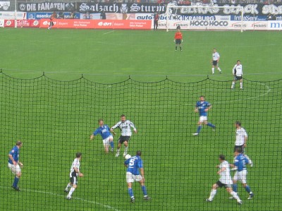 Burghausen versuchte nach vorn zu spielen, der FCC unternahm zu wenig, um das 2:0 zu machen.
