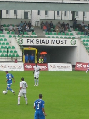 Mit einer 1:0-Führung ging es in die Pause
