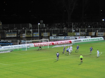 In der 2. Halbzeit spielte wenigstens der FCC immer mal in Richtung Tor ...
