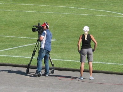 Und das Fernsehn interessierte sich auch für andere Dinge.
