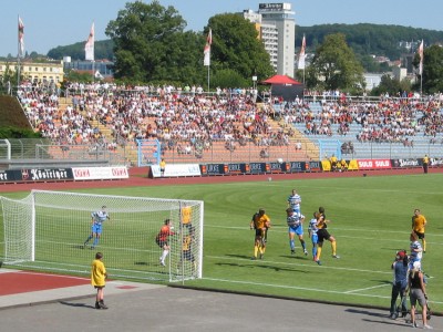 Der FCC spielte noch ein bissel nach vorn und ...
