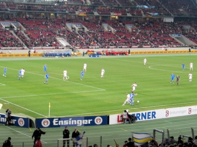 Bis zur Halbzeit brachte der VfB nichts mehr zustande
