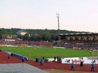 Anpfiff zur 1. Halbzeit und nach 37 Sekunden stand es 1:0 für den FCC.
