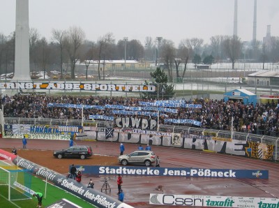 Protestzeit in der Südkurve
