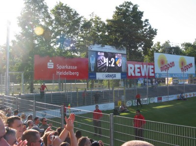 Und zur Pause führte der FCC mit 2:1
