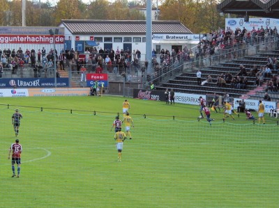 U'haching wird es dann einfach gemacht, sich mit 2 Toren zu befreien
