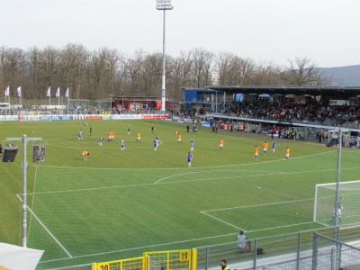 Und kurz vor Schluss aber der erneute Gegentreffer - 1:2 verloren
