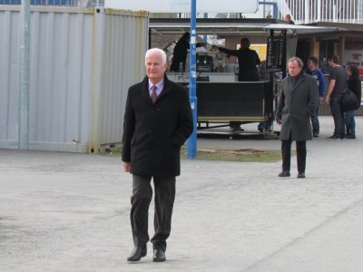 Bernd Stange - der angebliche Entdecker von Mario Basler - war auch dabei
