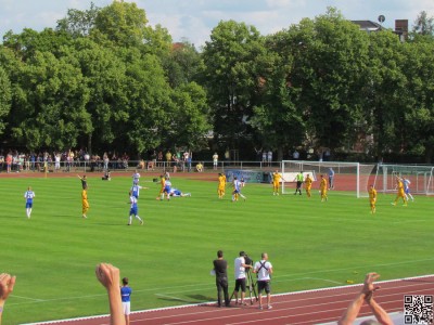 Das frühe 1:0 für den FCC
