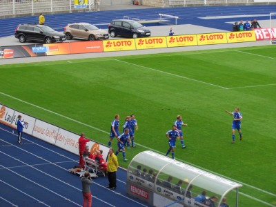 Zimmermann erzielte gerade das 1:0
