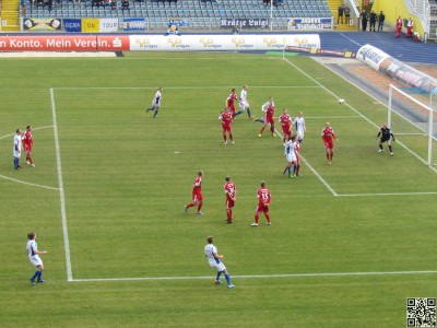 ... gelang dem FCC vor der Pause kein Treffer
