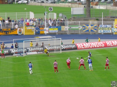 Elfer verwandelt - 2:0!
