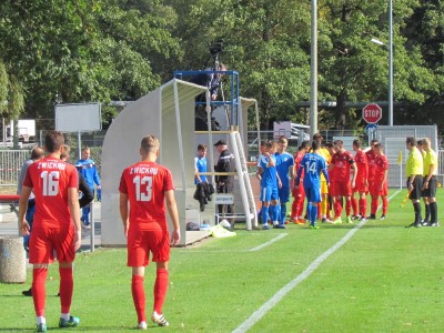 Zwickaus A-Junioren zu Gast bei unseren Junioren
