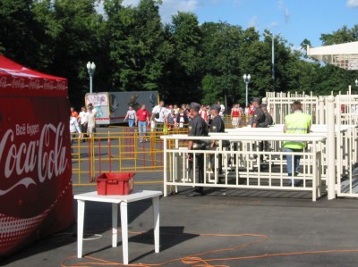 Dann war Zeit für Kontrolle Nummer 4 an der Kartenkontrolle.
